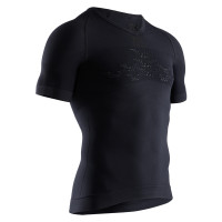 Футболка мужская X-Bionic Energizer MK3 LT Shirt V-Neck SH SL Opal Black/Arctic White B002