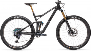 Велосипед Cube Stereo 150 C:68 SLT 29&quot; carbon´n´black (2021) 