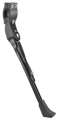 Подножка Stels BLF-F3 крепление на 1 одно перо задней вилки, регулир. телескоп., алюминиевая, черная
