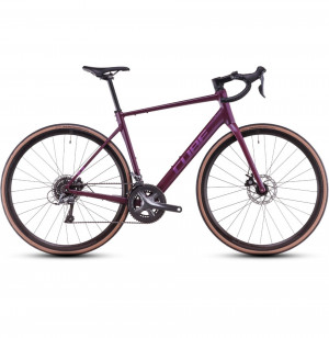 Велосипед Cube Attain Pro 28&quot; hyperpurple´n´helio рама: 62 см (2025) 