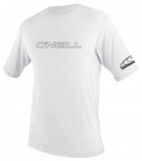 Гидромайка мужская короткий рукав O'Neill Basic Skins S/S Sun Shirt White S21 (3402 025)