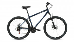 Велосипед Altair MTB HT 27.5 2.0 disc 21-ск темно-синий/белый (2021) 