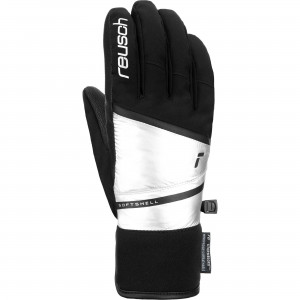 Перчатки Reusch Tessa Stormbloxx black/shiny silver 