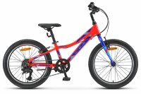 Велосипед Stels Pilot-250 Gent 20" V010 dark blue/neon red (2019)