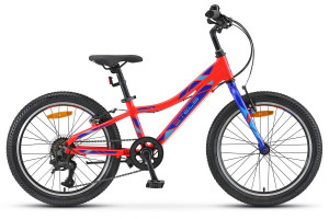Велосипед Stels Pilot-250 Gent 20&quot; V010 dark blue/neon red (2019) 
