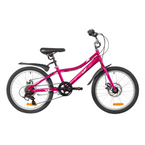 Велосипед Foxx Jasmine Disk 20" фуксия (2026) 