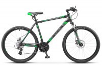 Велосипед Stels Navigator-500 MD 26" F010 черный/зеленый (2019)