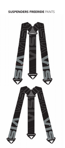 Подтяжки Vist Suspenders (Cosmic Hero, Hyper Illusion Pro) black-lava smoke (2023)