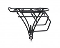 Багажник Ostand CD-15B 6-155 20-24" 3-х стоечный, регулируемый, сварной, для детских велосипедов, алюминий, черный