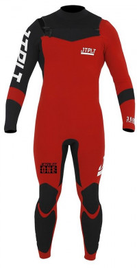 Гидрокостюм мужской длинный Jetpilot RX One GBS 4/3mm Fullsuit Red/Black 2003703 (2020)