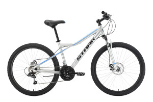 Велосипед Stark Slash 26.2 D серый/голубой Рама: 14.5&quot; (2022) 
