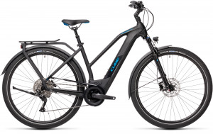 Велосипед CUBE KATHMANDU HYBRID PRO 625 black´n´blue (2021) 