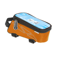 Сумочка/чехол+бокс M-WAVE 5-122557 на раму д/смартфона 170х80х80мм ROTTERDAM TOP L влагозащ. черно-оранжевая SALE