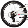 Велосипед Novatrack Novara 6.V 20" белый (2025) - Велосипед Novatrack Novara 6.V 20" белый (2025)