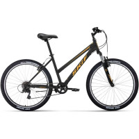 Велосипед Skif Iris 27.5 черный/оранжевый рама: 19" (2022)