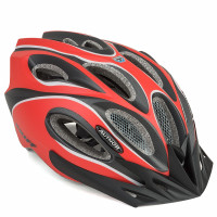 Шлем Author Skiff red/black matt