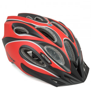 Шлем Author Skiff red/black matt 