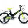 Велосипед Forward Cosmo 16 2.0 MG черный/зеленый (2021) - Велосипед Forward Cosmo 16 2.0 MG черный/зеленый (2021)