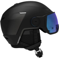 Шлем с визором Salomon Pioneer LT Visor Black/Univ M. Blue (2022)