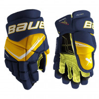 Перчатки Bauer Vapor Fly40 S25 JR MTO navy/gold (1064886)