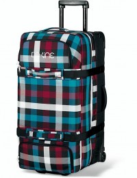 Дорожная сумка Dakine Womens Split Roller 65L Highland (красно-сине-белая клетка)