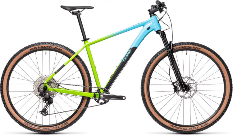 Cube Reaction Pro 29 fadingblue n green 2021 HC5