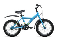 Велосипед Forward DAKOTA 16 голубой/желтый (2022)