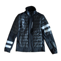 Куртка-виндстоппер One More 401 Man Eco-Padded Softshell Jacket black/black/white 0U401ZA-99BA
