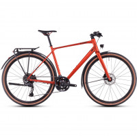 Велосипед Cube Nulane Pro Fe 28" fireorange´n´black рама: 53 см (2025)