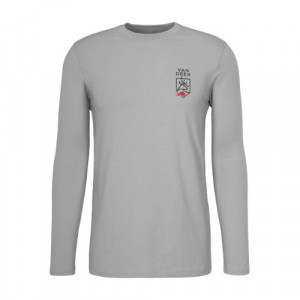Футболка Van Deer Crew Longsleeve grey V24BE008 