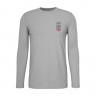 Футболка Van Deer Crew Longsleeve grey V24BE008 - Футболка Van Deer Crew Longsleeve grey V24BE008