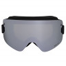 Маска White Owl FA-030 размер M/L серебристая с черным - Маска White Owl FA-030 размер M/L серебристая с черным
