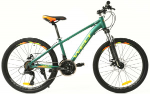 Велосипед Welt Peak 24 D Рама: 13  Dark Green (2022) 