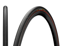 Покрышка Continental Ultra Sport III 25-622 700 x 25C чёр./крас., складная, PureGrip Compound – Performance – 3/180 TPI, E25