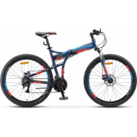 Велосипед Stels Pilot-950 MD 26" V011 (м) темно-синий рама: 17.5" (2025)