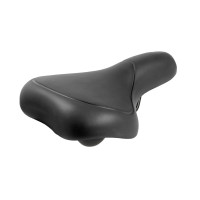 Седло M-WAVE 5-251060 EVA CITY комфорт. 262х216мм спец. мягкий наполн. EVA, суперпрочн. покрытие 448г черное