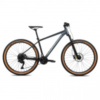 Велосипед Aspect Air 27.5 черно-серый рама: 16" (2024)