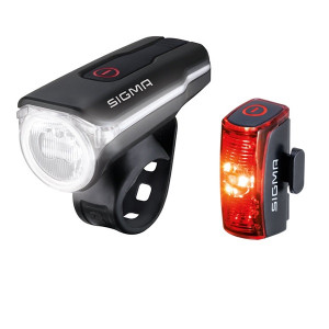 Комплект освещения Sigma Sport Aura 60 USB / Infinity, в комплекте кабель Micro-USB 17760 