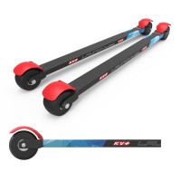 Лыжероллеры классические KV+ Launch Pro Classic 73 cм.(Slow Wheels) черные