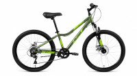 Велосипед Altair AL 24 D зеленый Рама: 12" (2022)