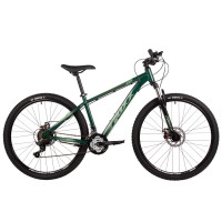 Велосипед Foxx Caiman 27.5" зеленый рама: 16" (2025)