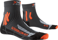 Носки мужские X-Socks Trek Outdoor Low Cut Men Socks Anthracite/Orange