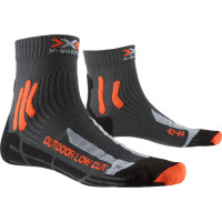 Носки мужские X-Socks Trek Outdoor Low Cut Men Socks anthracite/orange