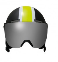 Шлем ProSurf Visor Racing mat black/yellow (2022)
