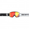 Маска Scott Ambit Compact LS black/white + AMP LS red chrome S2-3 - Маска Scott Ambit Compact LS black/white + AMP LS red chrome S2-3