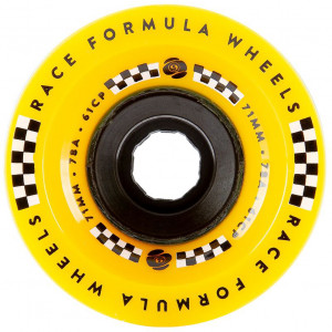 Колеса Sector9 Race Formula Center-set 70 mm / 78 A yellow 