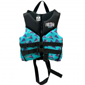 Спасательный жилет детский Follow Grommy Child CGA Life Jacket black/teal 