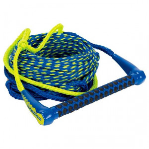 Фал с рукояткой воднолыжный плавающий Connelly 75' Easy-Up Ski Rope blue/volt (84221270) 
