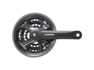 Система Shimano Acera, M361, 175мм, Кв, 48/38/28T, защ. черн. (2021) 