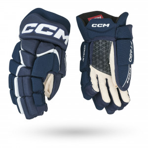 Перчатки CCM JetSpeed FT680 JR navy/white 